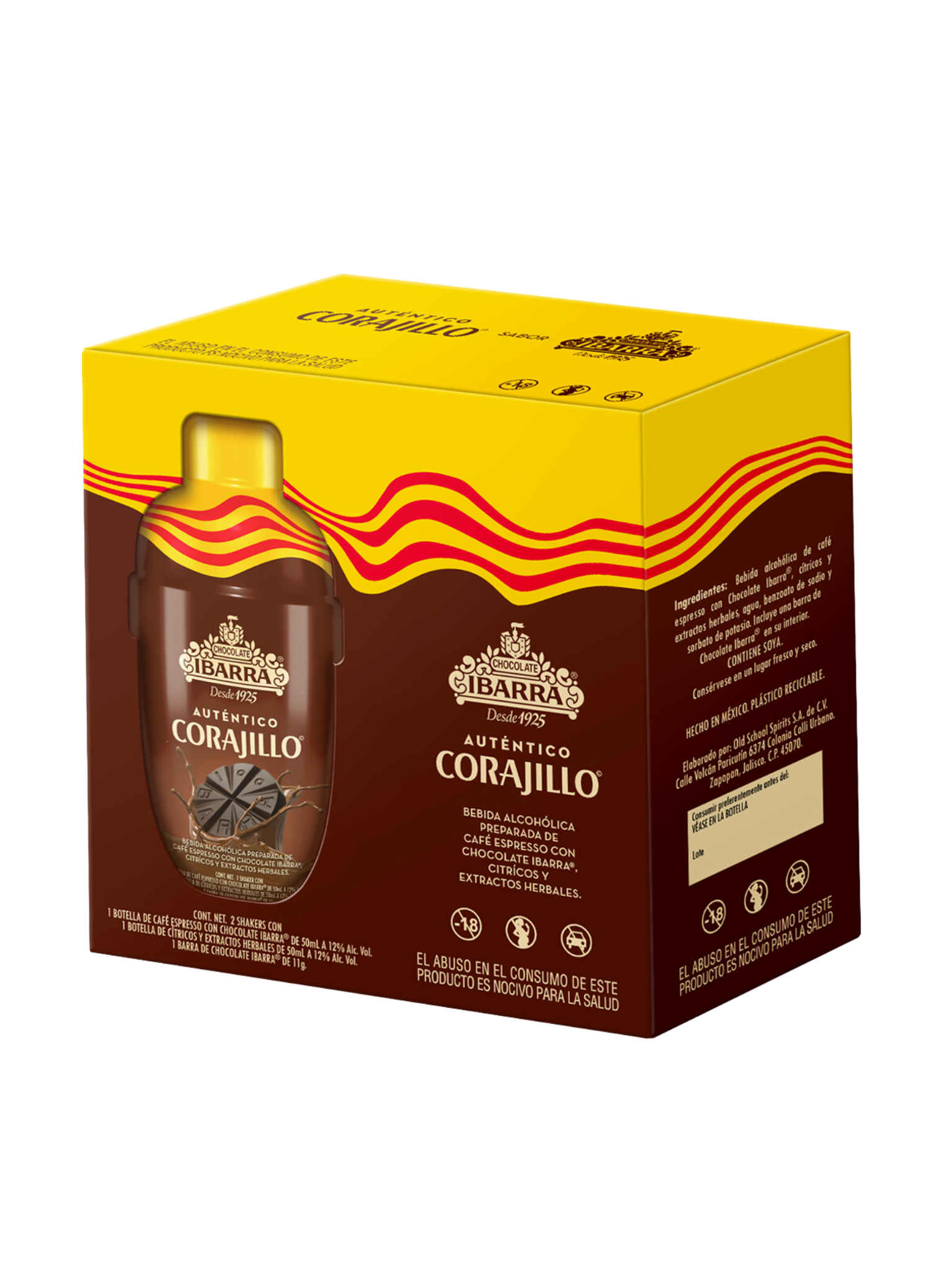 Corajillo x Chocolates Ibarra Duopack 200ml